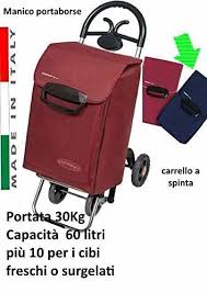 Le ruote sono alte 31 cm, sono adatte a tutti i tipi di scale e rendono più facile salire le scale, risparmiando manodopera fino a 50 libbre (con il nostro carrello della spesa ti sentirai più facile anche trasportando la stessa spesa). Paganohome Carrello Spesa A 4 Ruote Sia A Spinta Che A Traino Modello Nuova Forza 4 Colore Rosso