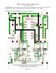 I had created a thread there on how can i drive a 2 pin primary transformer with h bridge configuration with my sg3524 pwm circuit. Ee462l Power Electronics H Bridge Inverter Version March 30