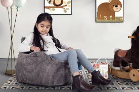 Our kids' furniture category offers a great selection of kids' armchairs and more. Charcoal Grey Lounge Pug Kids Bean Bags Uk Childrens Armchair Pom Pom Home Kitchen Furniture