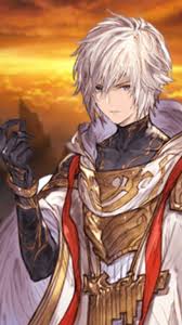 Male White Mage Anime Guys Anime Character Art