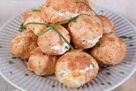 Cheese Chive Profiteroles Mongoliankitchen Com Recipe Profiteroles Recipes Food