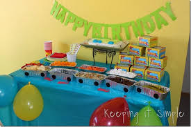 Diy party party favors kids party themes party ideas transportation birthday craft activities for kids crayons birthday decorations stocking stuffers. Train Boy Birthday Party Ideas Games Food Favors And Shirt Idea Keeping It Simple