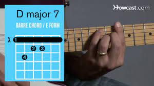 Guitars, drums, amps & effects, pro audio, keyboard & midi How To Play A D Major 7 Barre Chord Guitar Lessons Youtube