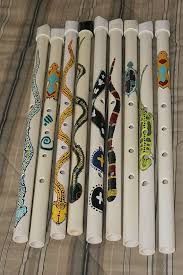 Pvc Shakuhachi Flute Hand Painted Healing Flutes Diy Musical Instruments Music Instruments Diy Homemade Musical Instruments