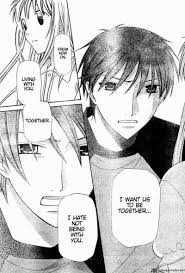 Awwwwwwww Kyo S Confession I Ve Repinned This So Many Times Yet I Still Don T Care Fruits Basket Manga Fruits Basket Kyo Fruits Basket Anime