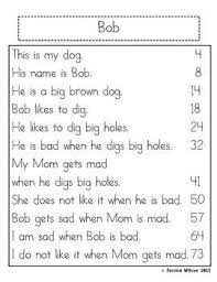 Kindergarten Fluency Passages Kindergarten Fluency Passages Fluency Passages Kindergarten Fluency
