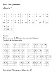 geheimschrift ratsel herbst einfach und schwierig unterrichtsmaterial im fach fachubergreifendes geheimschrift geheimsprache ratsel