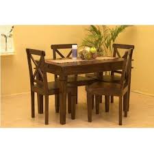 Free shipping on many items | browse your favorite brands. Brown Solid Wooden Dining Table Set Rs 35000 Set New Kiran Furniture Id 20582872833