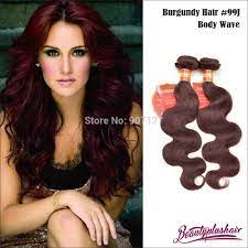 Cheap 6a Red Wine Brazilian Hair Body Wave Bundles 99j Color Human Hair Weave 3pcs Lot Virgin Remy Weave Hairstyles Wine Hair Color Body Wave Weave Hairstyles