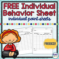 Adhd Behavior Charts Worksheets Teaching Resources Tpt
