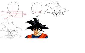 Goku's saiyan birth name, kakarot, is a pun on carrot. Face Proportions Character Drawing Face Proportions Drawings