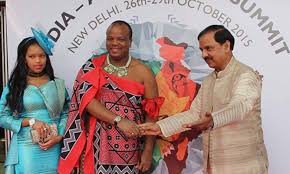 Eswatini's prime minister has denied that king mswati iii has fled to south africa following clashes between the security forces and demonstrators. Did Swazi King Mswati Take 30 Children 15 Wives 100 Servants To India And Book 200 Hotel Rooms Newsday Zimbabwe