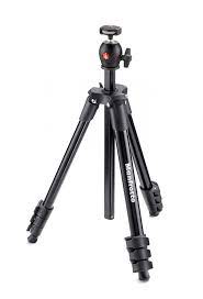 Compact Light Aluminum Tripod With Ball Head Black Mkcompactlt Bk Manfrotto Us