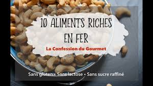 Les aliments crus procurent le fer qui est absorbée plus efficacement. 10 Aliments Riches En Fer La Confession Du Gourmet