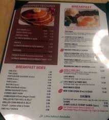 Liliha bakery ala moana liliha bakery nimitz liliha bakery original liliha. Breakfast Menu Page Picture Of Liliha Bakery Ii Oahu Tripadvisor