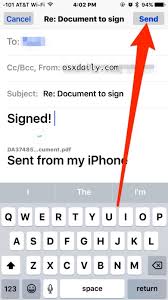 Select fill & sign on the top toolbar 3. How To Sign Documents On Iphone Ipad From Email Quickly Osxdaily
