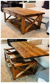 Turn a recycled pallet into a modern and functional coffee table that includes wheels for easy mobility! Top 5 Excellent Wood Projects Woodworking Projects For Beginners Coffee Table Plans Diy Furniture Plans Furniture Projects