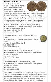 Germany Pfennig Coinage Germany Mint