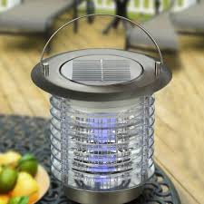 Solar Powered Portable Table Lamp Bug Killer Decorative Indoor Outdoor Landscape Lighting Takeluckhome Com