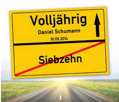 Heute ist die erste geschenkidee oft diverse geldgeschenke, die in einem umschlag zusammen mit einem netten glückwunsch überreicht werden. Ortsschilderbild 18 Geburtstag Personalisiert Personliche Geschenkidee Fur Frauen Und Manner