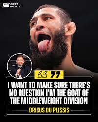 Khabib Nurmagomedov sparked a social media frenzy when he declared that  Khamzat Chimaev would be the winner at UFC 319, revealing Dricus Du  Plessis' tactics for the fight, which caused Du Plessis'