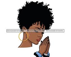 Uomini neri che pregano preghiere pregare insieme Tutte le vite contano  Attraente uomo nero SVG JPG PNG Clipart vettoriale Cricut Silhouette  Circuit Cutting