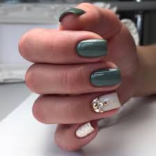 Breathing Green Nails Design For Summer In 2020 With Images