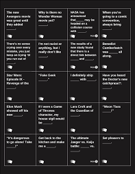 How to make your own cards against humanity: The Mary Sue Cards Against Humanity The Mary Sue