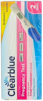 Amazon Com Clearblue Digital Pruebas De Embarazo 2 Ct Paquete De 3 Salud Y Hogar