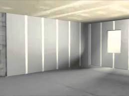 Dann sollten sie sich die maximale förderung. Rigips Massivwande Beplanken Dammen Innen Youtube