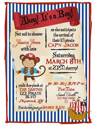 Pirate Baby Shower Invitation Baby Shower Baby Shower Invitations Baby Shower Gifts