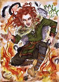 On the 5th repetition, another guitar enters and shreds quite happily until the end of piece. God Of Lies And Fire Loki Norse Mythology Loki Art Loki