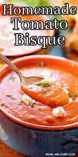 Tomato Bisque Soup Recipe In 2020 Tomato Bisque Soup Tomato Bisque Bisque Soup