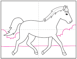 How To Draw A Horse Art Projects For Kids Northern lights watercolor painting for kids projects with kids im a pretty pathetic artist. how to draw a horse art projects for kids