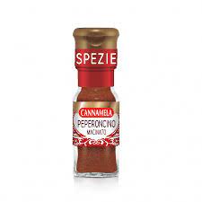 Peperoncini) is a longish, thin chili pepper known as capiscuum annuumi or peperoncino di cayenna. Delitrade Cannamela Peperoncino Macinato Gemahlen 25g