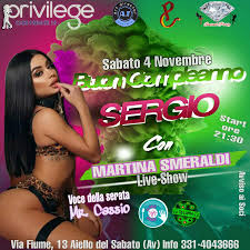 BUON COMPLEANNO SERGIO - Privilege Club Private