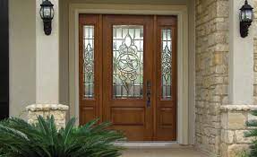 There are two main things you need to think about when looking for fiberglass front entry doors. Us Door And More Inc Make Your Entry Door Trendy With Sidelights Entry Doors Entry Door With Sidelights Fiberglass Front Door