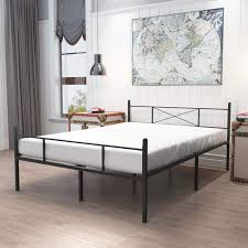 Maybe you would like to learn more about one of these? Haageep King Size Bed Frame With Headboard And Footboard Black Metal Platform Bedframe With Storage No Box Spring Needed 14 Inch High Buy Online In India At Desertcart In Productid 238731962