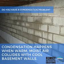 Floods and rainwater, which typically remain above ground, and the water table, which is water that rests underground. Condensation Is One Of The Most Common Symptoms Of Waterproofing Issues In Your Basement For More Advice And Inf House Restoration Basement Walls Condensation