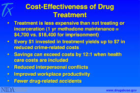 6 Cost Effectiveness Of Drug Treatment National Institute