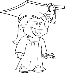 We have the most adorable, simplified coloring pages for your preschoolers to enjoy. Graduation Cap Coloring Page Coloring Home