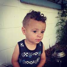 20 Awesome And Edgy Mohawks For Kids Toddler Curly Hair Curly Mohawk Hairstyles Curly Mohawk