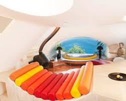 Bubble House Maison Bernard Renovation By Odile Decq Bubble House Built In Furniture Home