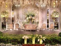 Nefi Decor Jakarta Premium Wedding Decoration Nefi S Work Vintage Wedding Backdrop Wedding Stage Decorations Diy Wedding Decorations
