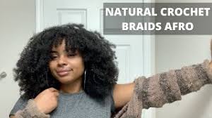 The most common crochet afro doll material is plastic. Natural Crochet Braids Kinky Curly Afro Bobbi Boss 25 Youtube