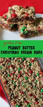 After doing some research i came across a whole range of delicious looking desserts which contain no added sugars. Gluten Free Peanut Butter Christmas Dream Bars