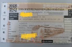 Berapakah biaya balik nama motor 2020 ? Masih Banyak Yang Binggung Ini Letak Tanda Pajak Progresif Di Stnk Gridoto Com
