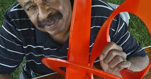 Sculptures to represent Eagan's metamorphosis