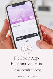 Fit Body App By Anna Victoria Review Fitness Body Anna Victoria Workout Apps