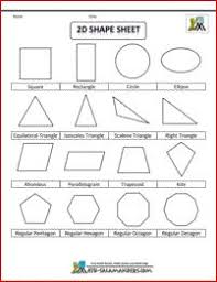 Includes a range of useful free teaching resources. List Of Geometric Shapes 2d Shape Sheet Bw Shapes Worksheets Shape Coloring Pages Printable Shapes